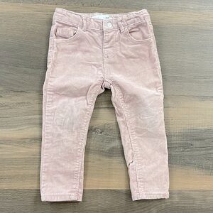 Zara Pink Corduroys
